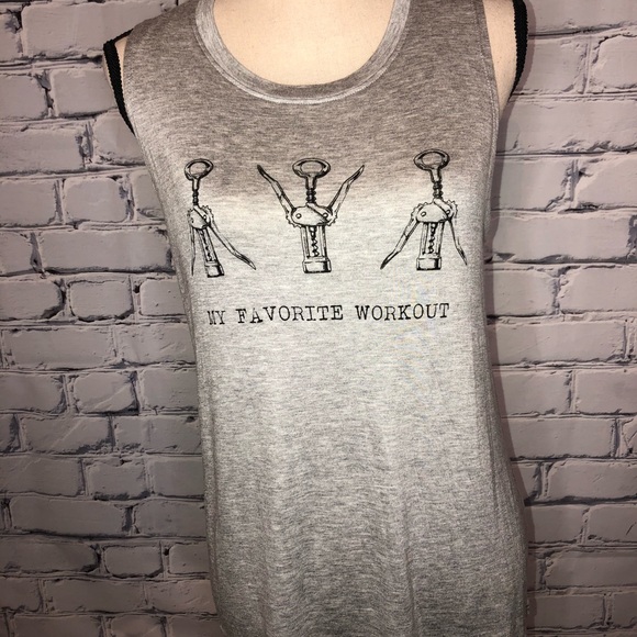 Super soft gray tank, size M - Picture 3 of 7